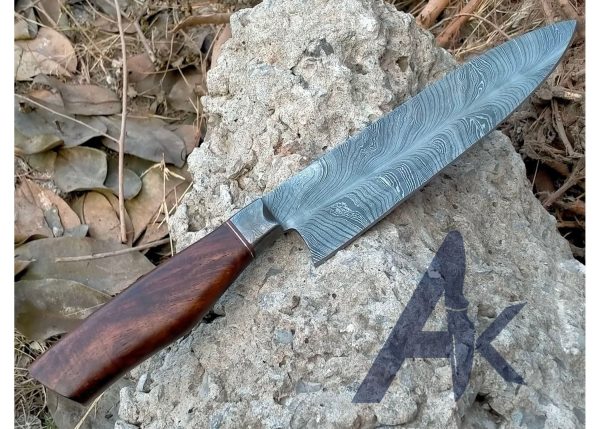 DAMASCUS FEATHER CHEF KNIFE