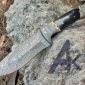 BEST OUTDOOR DAMASCUS SKINNER KNIFE