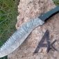 DAMASCUS STEEL GURKHA KUKRI KNIFE