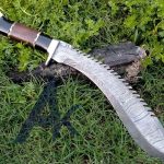 DAMASCUS STEEL KUKRI KNIFE