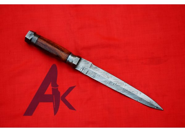 DAMASCUS STEEL DAGGER KNIFE